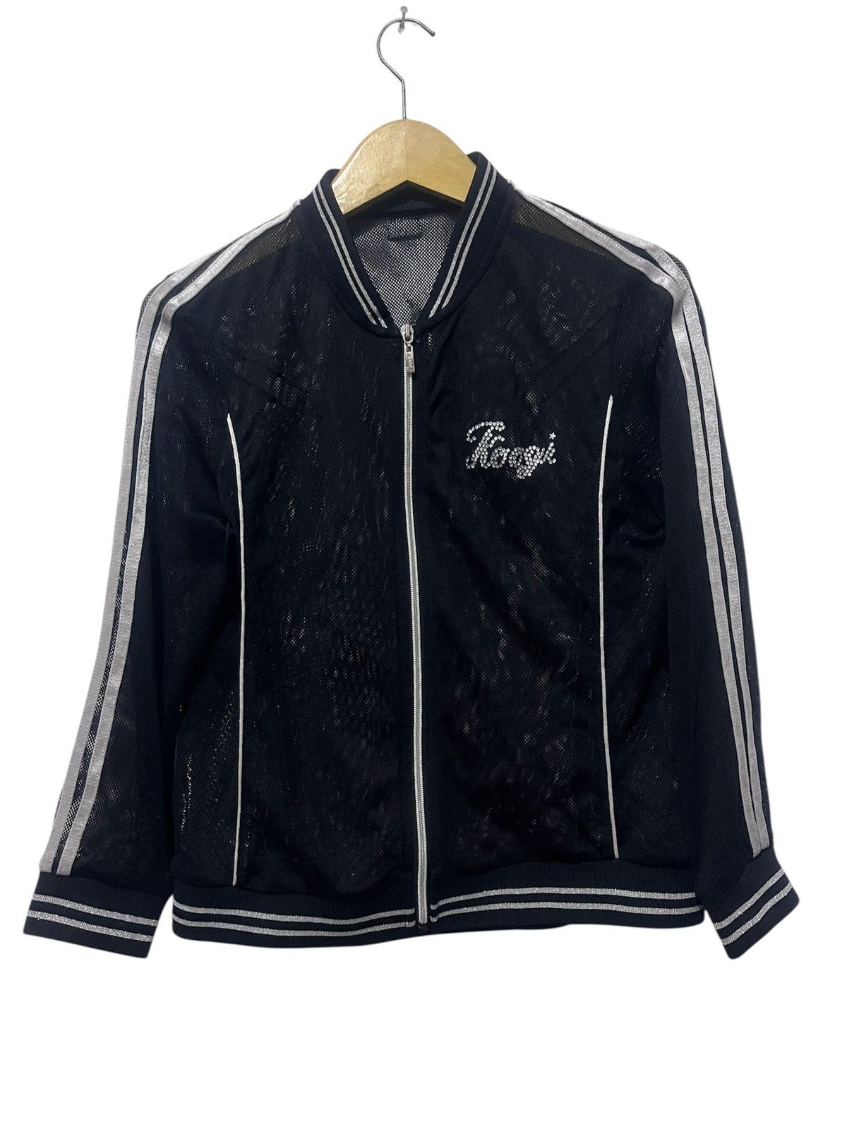 Isamu Katayama Backlash Vintage Koogi Sports Mesh Track Jacket Rhinestone Size US S / EU 44-46 / 1 - 1 Thumbnail