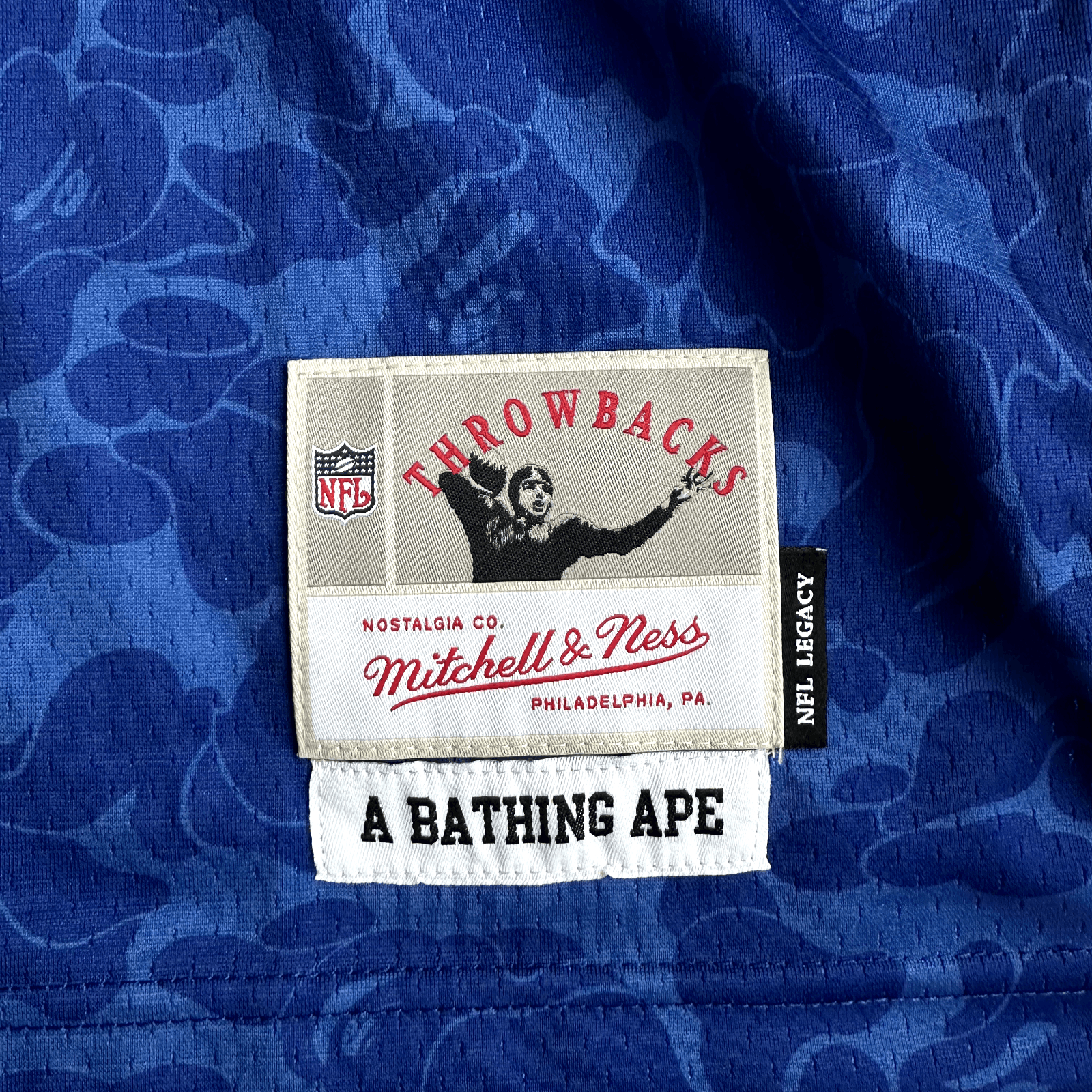 Bape BAPE x Mitchell & Ness NFL New England Patriots Legacy Jers Size US XXL / EU 58 / 5 - 5 Thumbnail