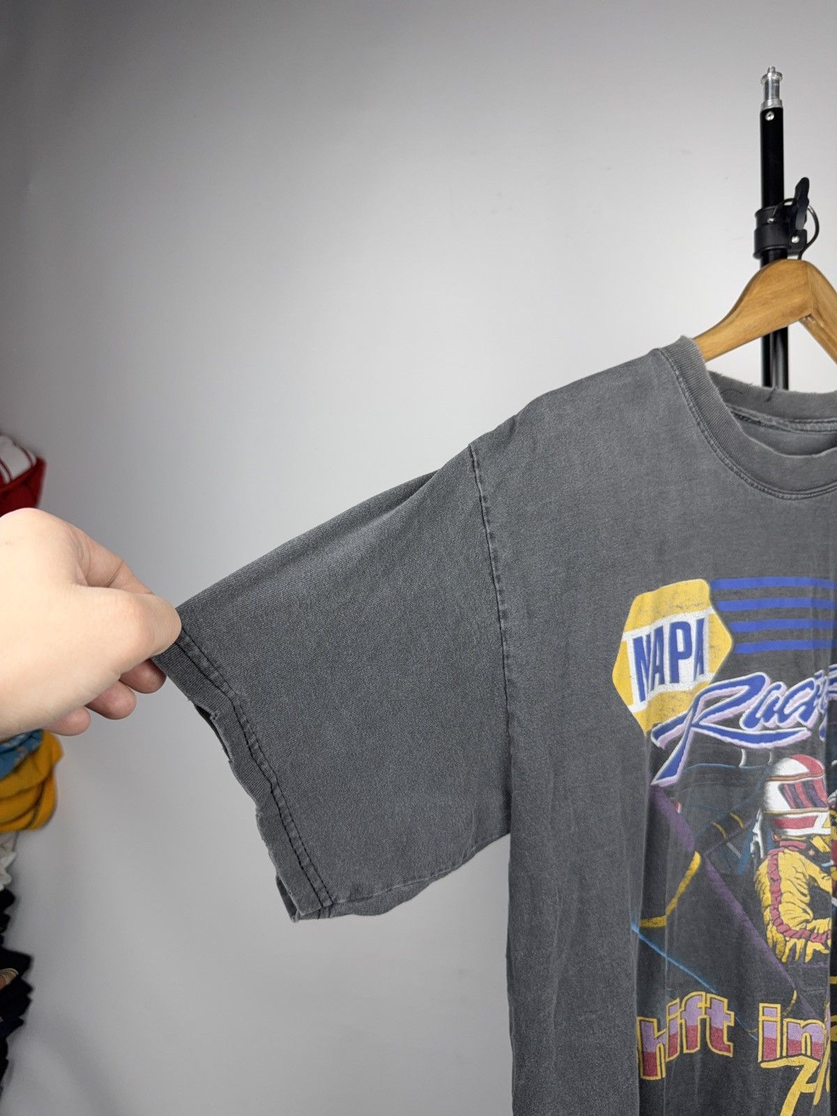 NASCAR Retro 90s NAPA Racing Vintage Shift Into High Gear T-Shirt Size US M / EU 48-50 / 2 - 3 Thumbnail