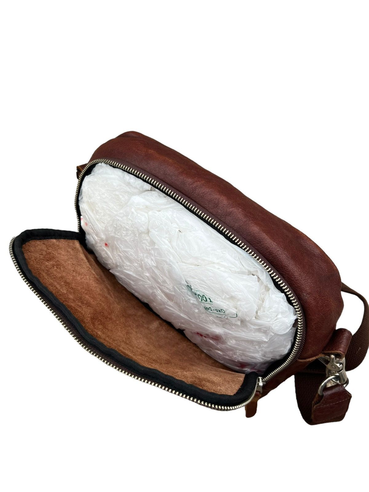 Japanese Brand Vintage Butler Verner Sails Patina Leather Bag 2 Compartment Size ONE SIZE - 22 Thumbnail