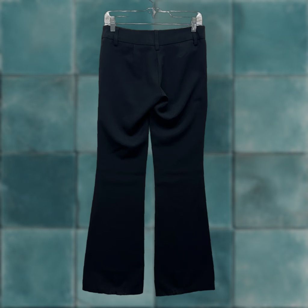 black dress pants forever 21 Y2K Vintage Trousers Slacks 4 Pinstripe Corpcore Womens XS 26 Ready for Work Cargo pants outfit Size:60R CX3544 Solid Color Satin One 6% spandex