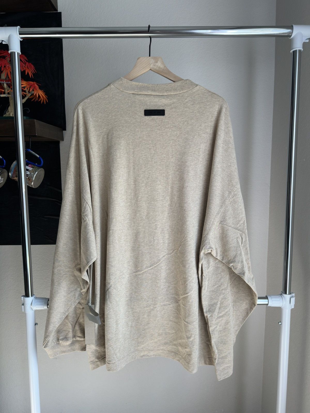 Essentials Essentials Fear of God Long Sleeve Shirt Gold Heather Beige Size US L / EU 52-54 / 3 - 2 Thumbnail