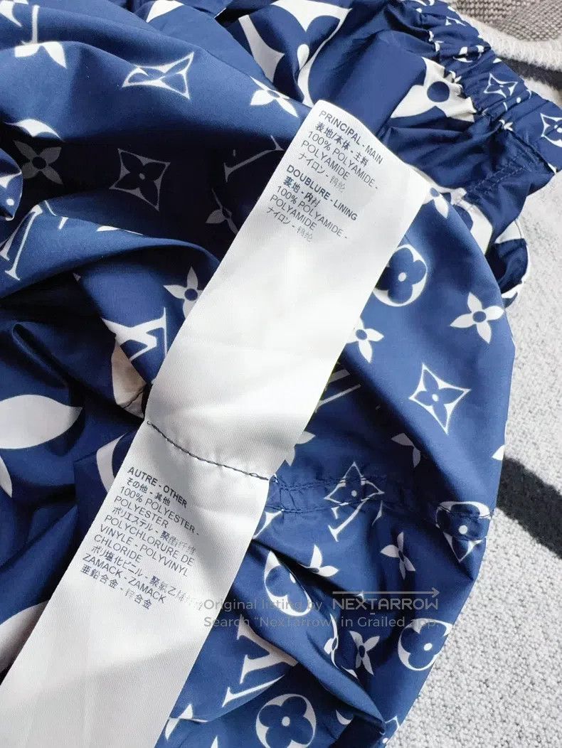 Louis Vuitton Louis Vuitton Blue full print logo Bermuda presbyopic full Size XXS / US 00 / IT 34 - 8 Thumbnail