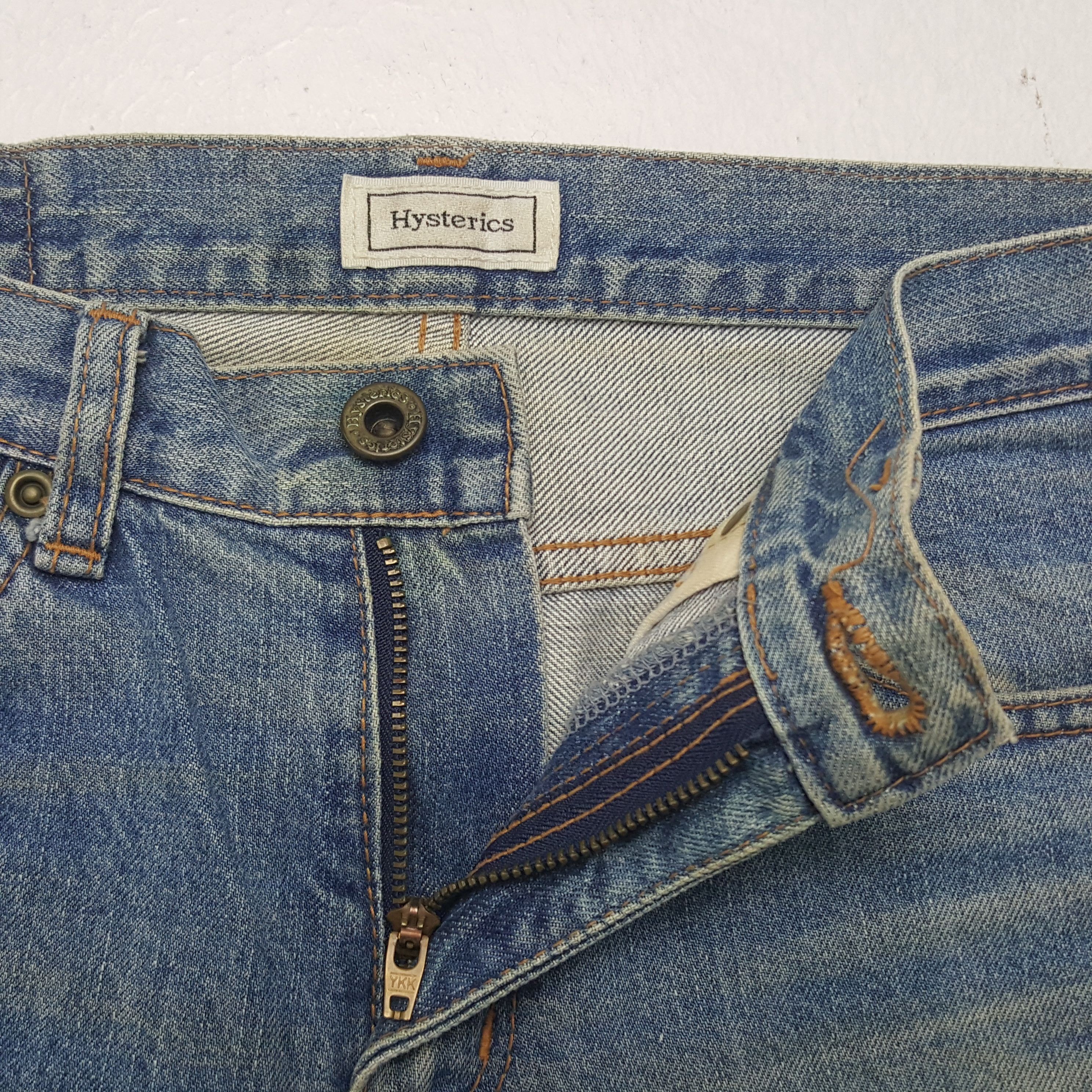 Hysteric Glamour × Japanese Brand × Vintage Vintage Hysteric Glamour Japanese Brand Denim Jeans Size 27" / US 4 / IT 40 - 7 Thumbnail