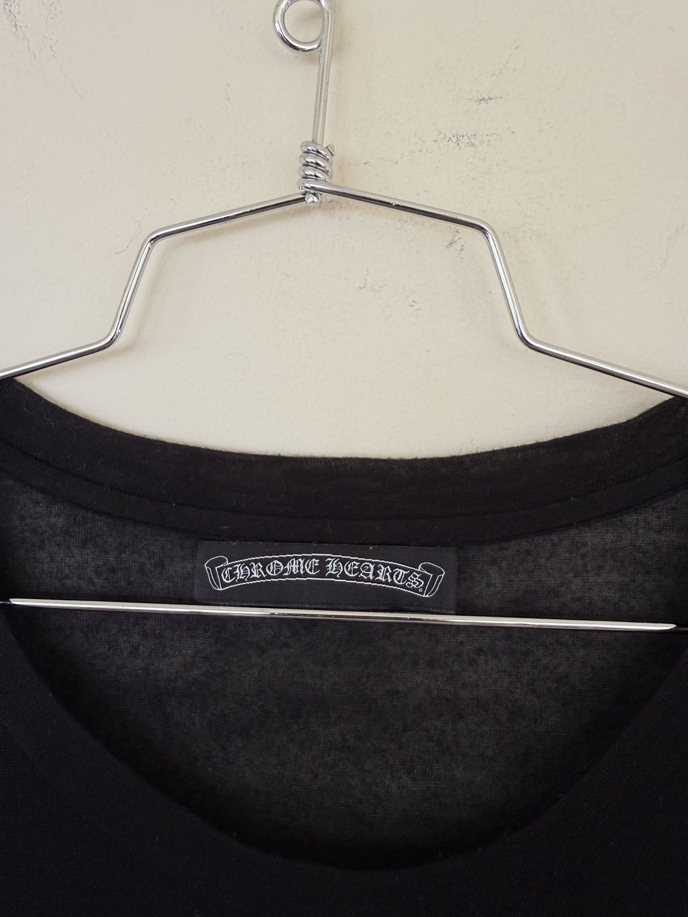 Chrome Hearts CH Vintage See Thru Tank Top With Leather Pocket/Patch Size US S / EU 44-46 / 1 - 7 Thumbnail