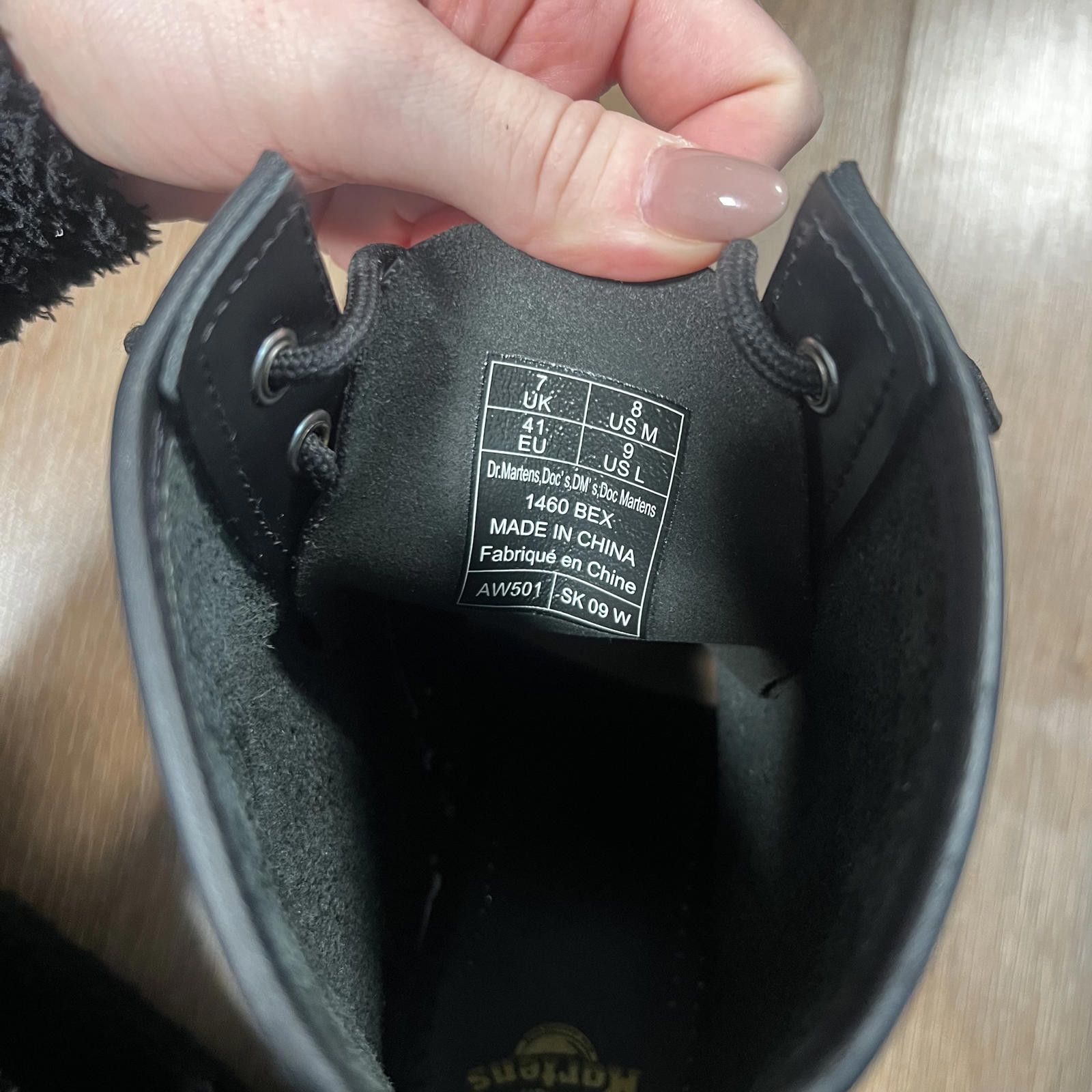Dr. Martens 💥 Dr. Martens 1460 BEX Black Leather Boots UK Size 7 EU 41 Size US 8 / EU 41 - 8 Thumbnail