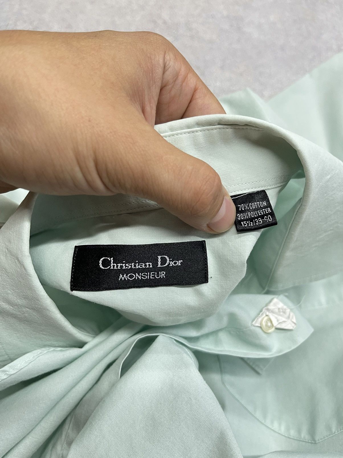 Vintage Christian Dior Monsieur Shirt Luxury Y2K