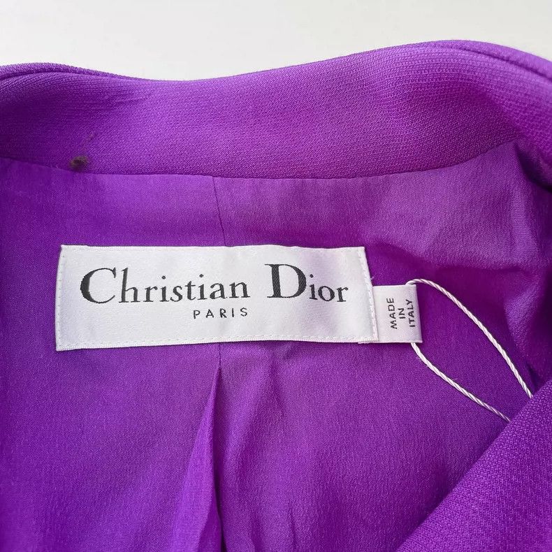 Dior Dior Purple casual jacket Size XS / US 0-2 / IT 36-38 - 5 Thumbnail