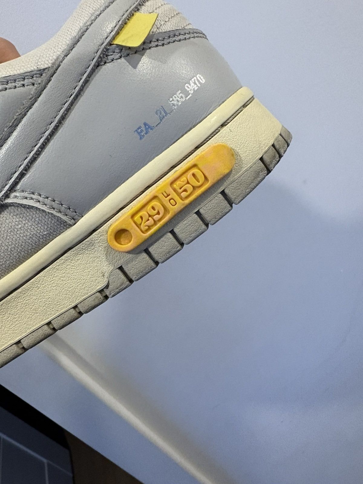 Nike × Off-White Nike Dunk Off-white lot 29 Size US 10 / EU 43 - 15 Thumbnail