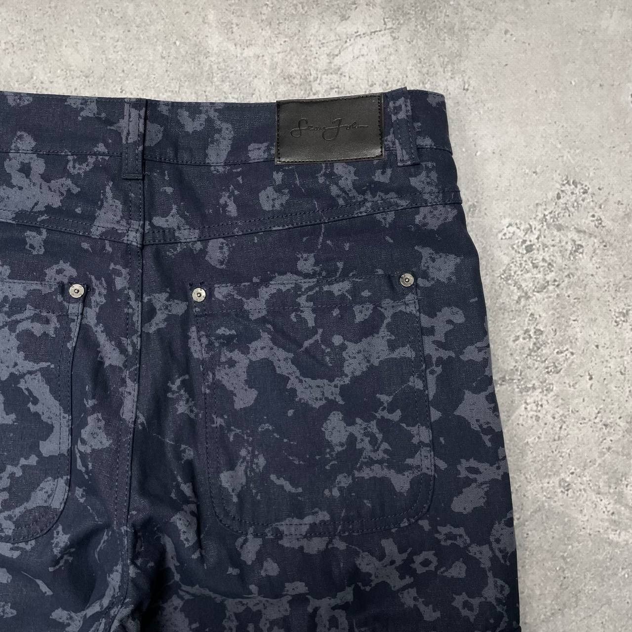 Sean John Sean John Script Logo Floral Camouflage Cargo Knee Pants Size US 32 / EU 48 - 20 Thumbnail