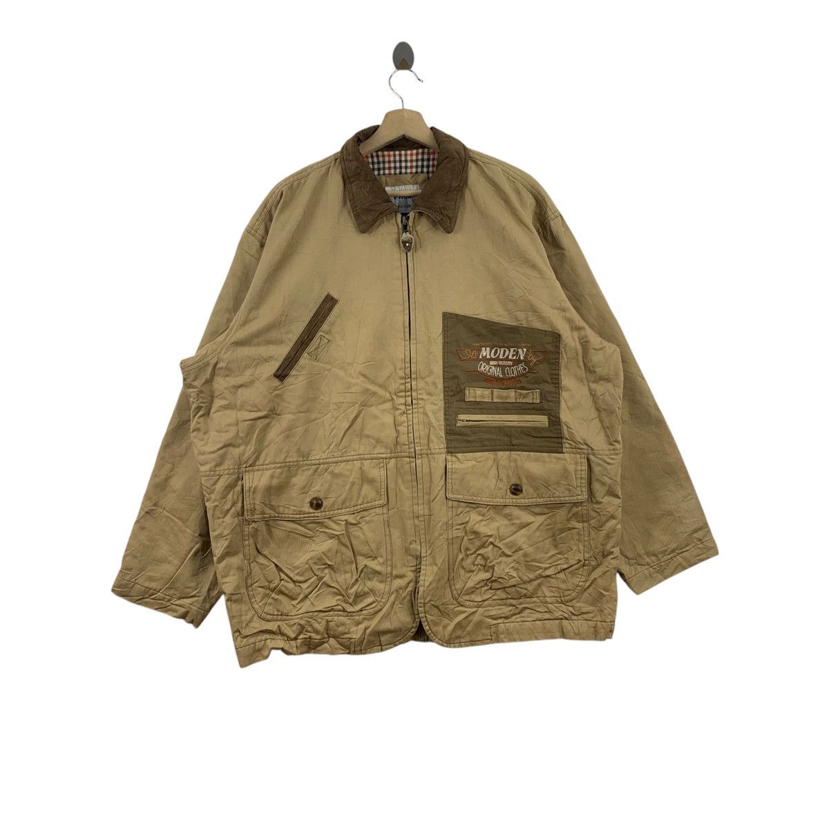 Other ARTIFACT PROG By Crest Co Ltd Embroidered Logo Brown Bomber Size US L / EU 52-54 / 3 - 1 Thumbnail
