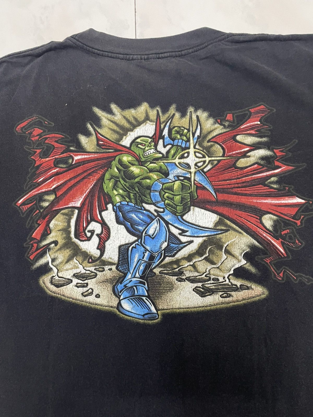 Vintage Vintage low and hard faded tee backhit Size US L / EU 52-54 / 3 - 2 Thumbnail