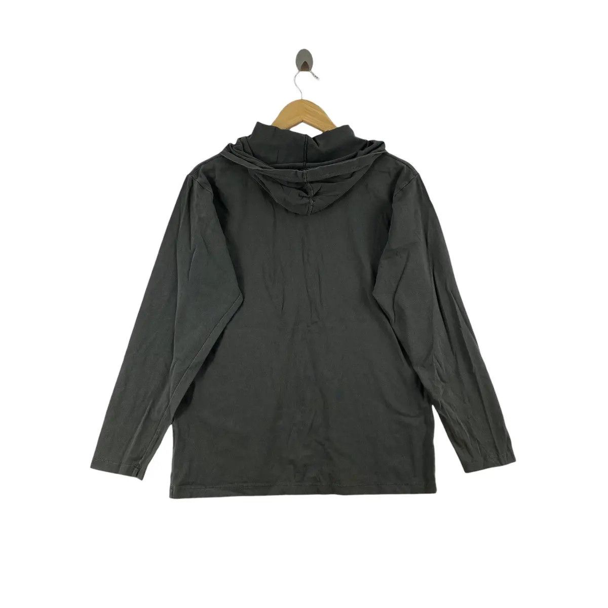 Russell Athletic × Vintage Vintage 90’ RUSSELL ATHLETIC USA Team Plain Hoodie Pullover Size L / US 10 / IT 46 - 4 Thumbnail