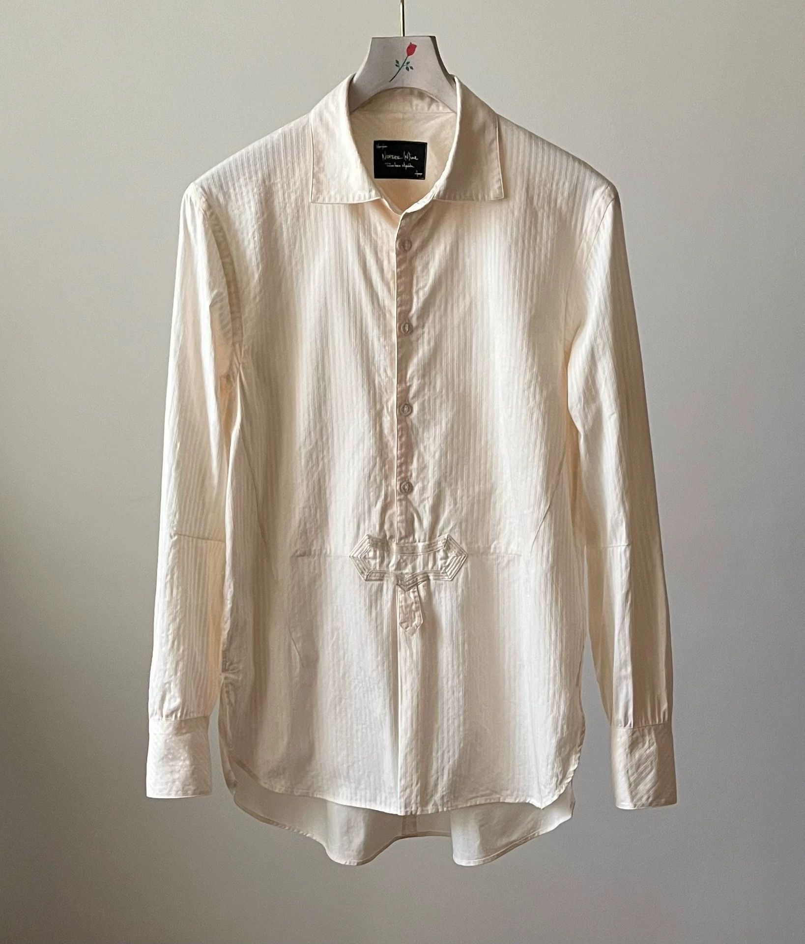 Number (N)ine Number (N)ine 09SS Ivory Shirt Size US M / EU 48-50 / 2 - 1 Thumbnail