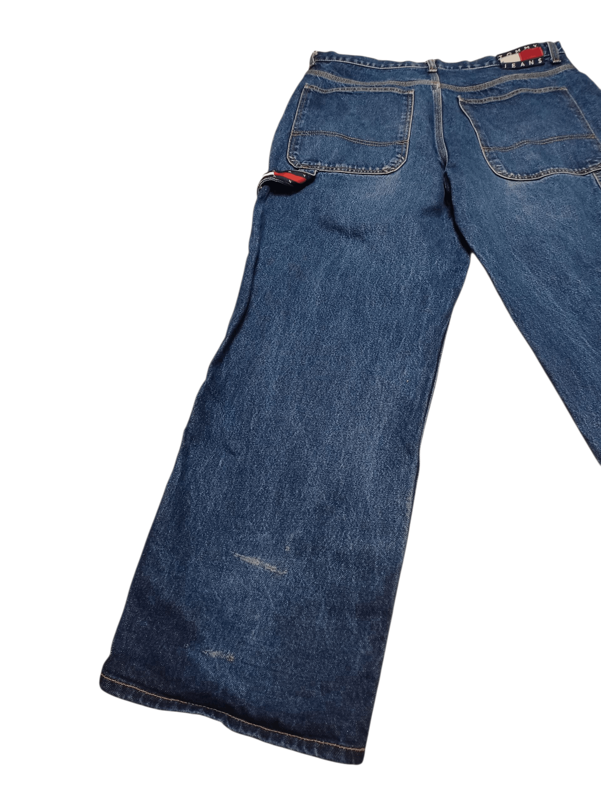 Tommy Hilfiger TOMMY HILFIGER VINTAGE CARPENTER CARGO JEANS DENIM Size US 36 / EU 52 - 3 Thumbnail