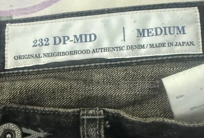 Neighborhood Neighborhood size M Water-washed Black Denim Jeans Size US 27 - 8 Thumbnail