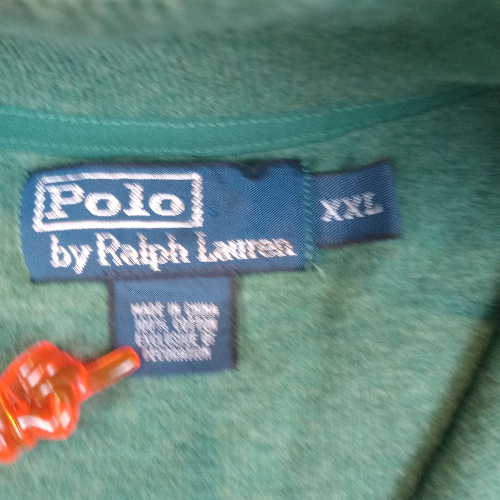 Ralph Lauren Polo Ralph Lauren Sweater Mens 2XL Green Mock Neck 1/4 Zip Pullover Cotton Long Sleeve Size US XXL / EU 58 / 5 - 5 Thumbnail
