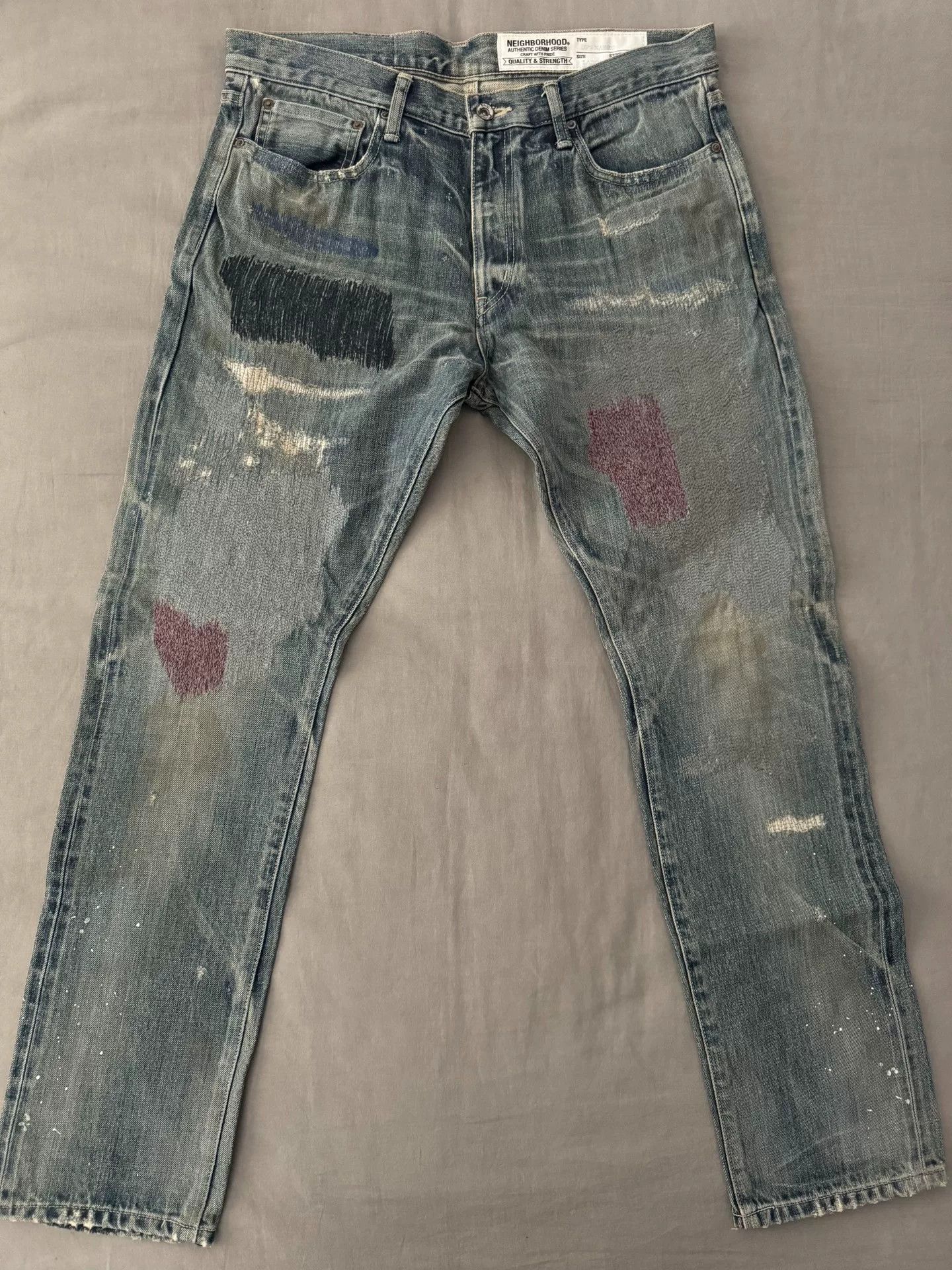 Neighborhood Deep Narrow Denim Pants
