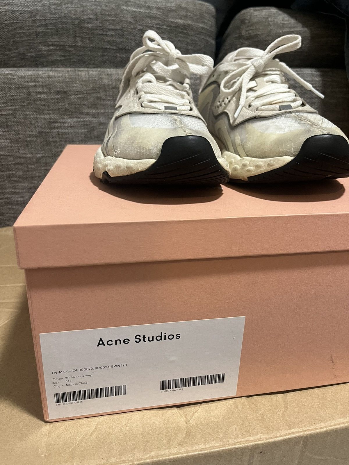 Acne Studios Acne Studios Trail Mesh Runner Sneaker (Size 42) Size US 9.5 / EU 42-43 - 2 Thumbnail
