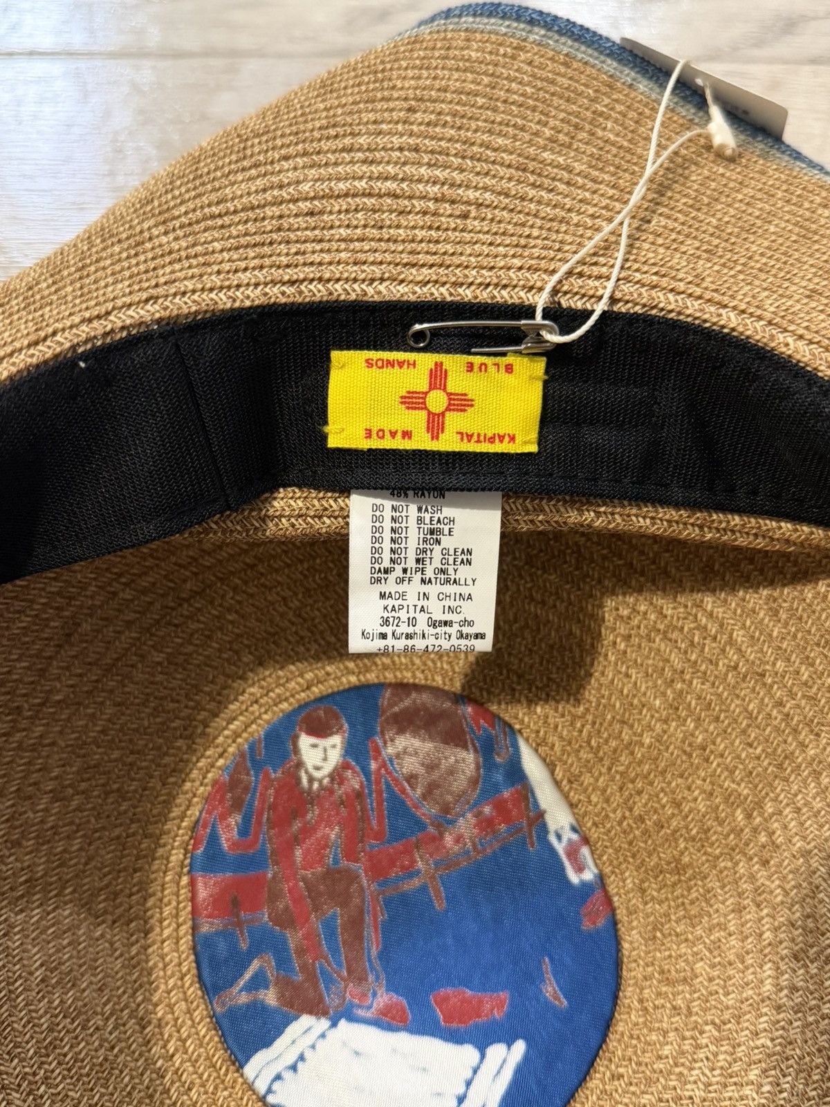 Kapital Kapital Straw Hat & Ethnic Straw Necklace Size ONE SIZE - 6 Thumbnail