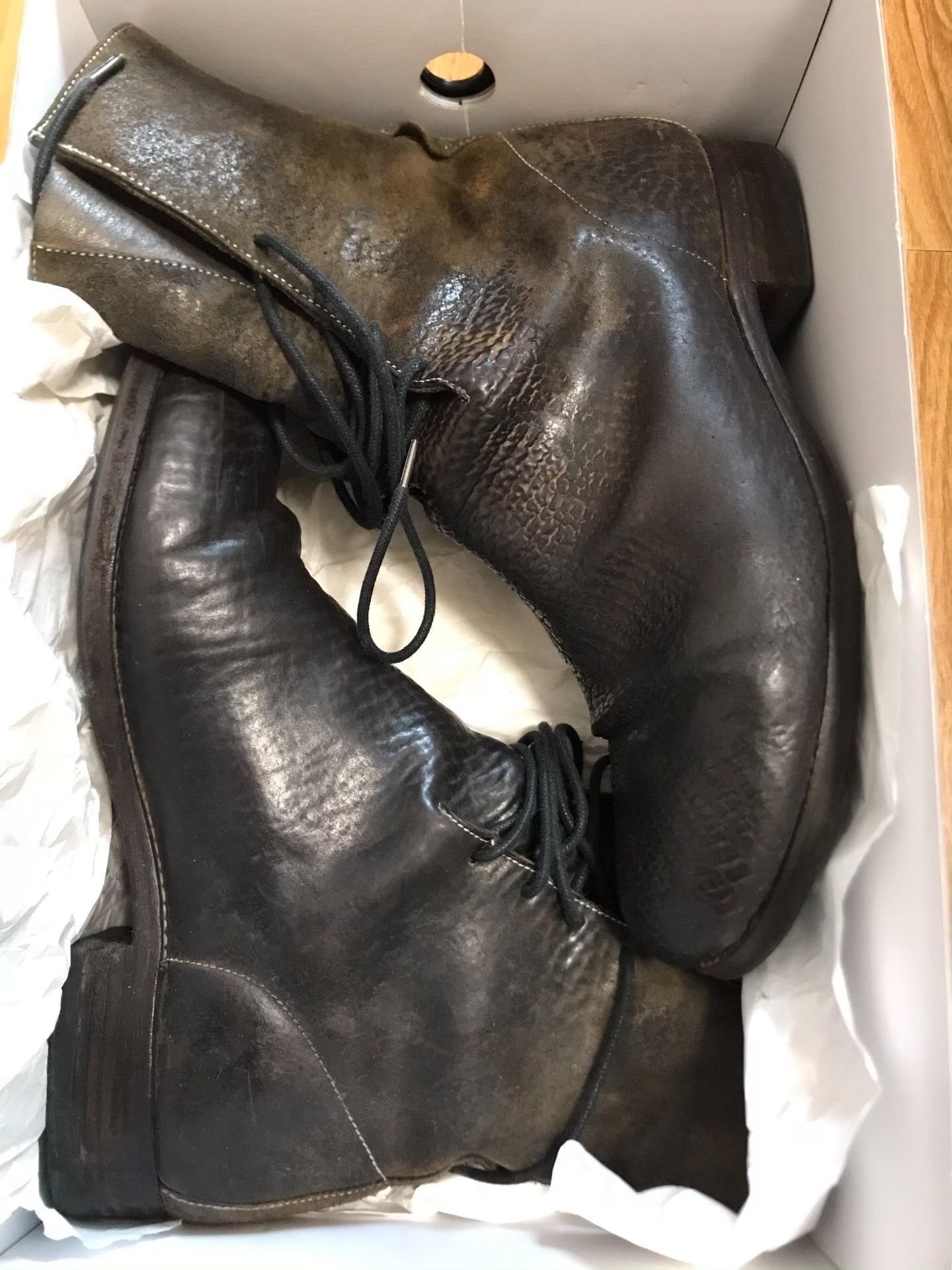 A1923 A DICIANNOVEVENTITRE A1923 Artisan High Boots WWWW0/2609 Size US 10 / EU 43 - 1 Thumbnail