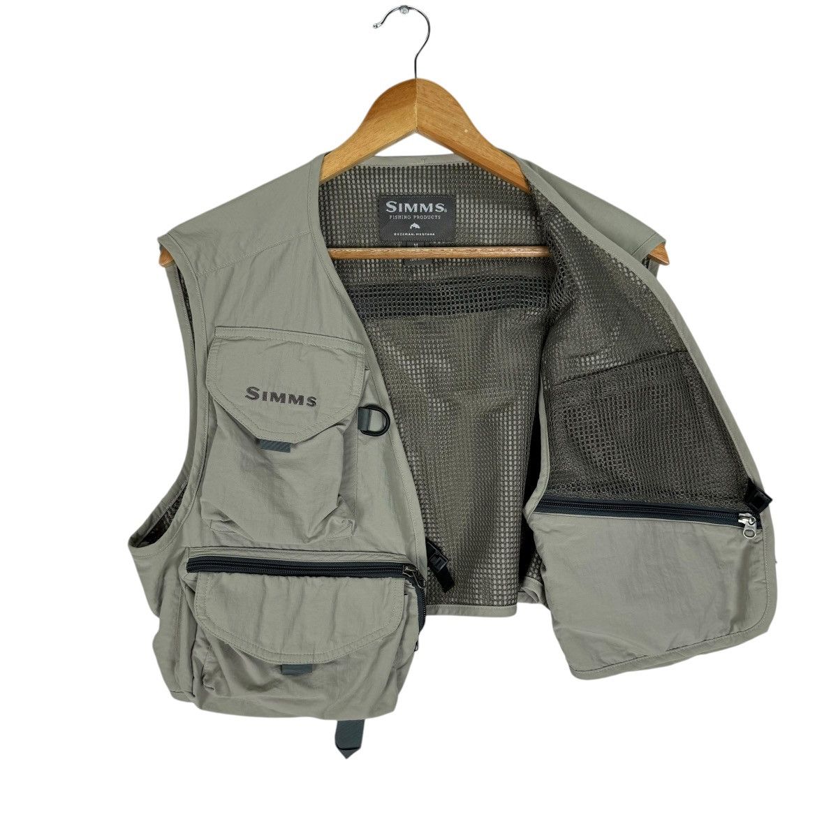 Simms ⚡️SIMMS FISHING UTILITY POCKET MESH VEST Size US M / EU 48-50 / 2 - 6 Thumbnail