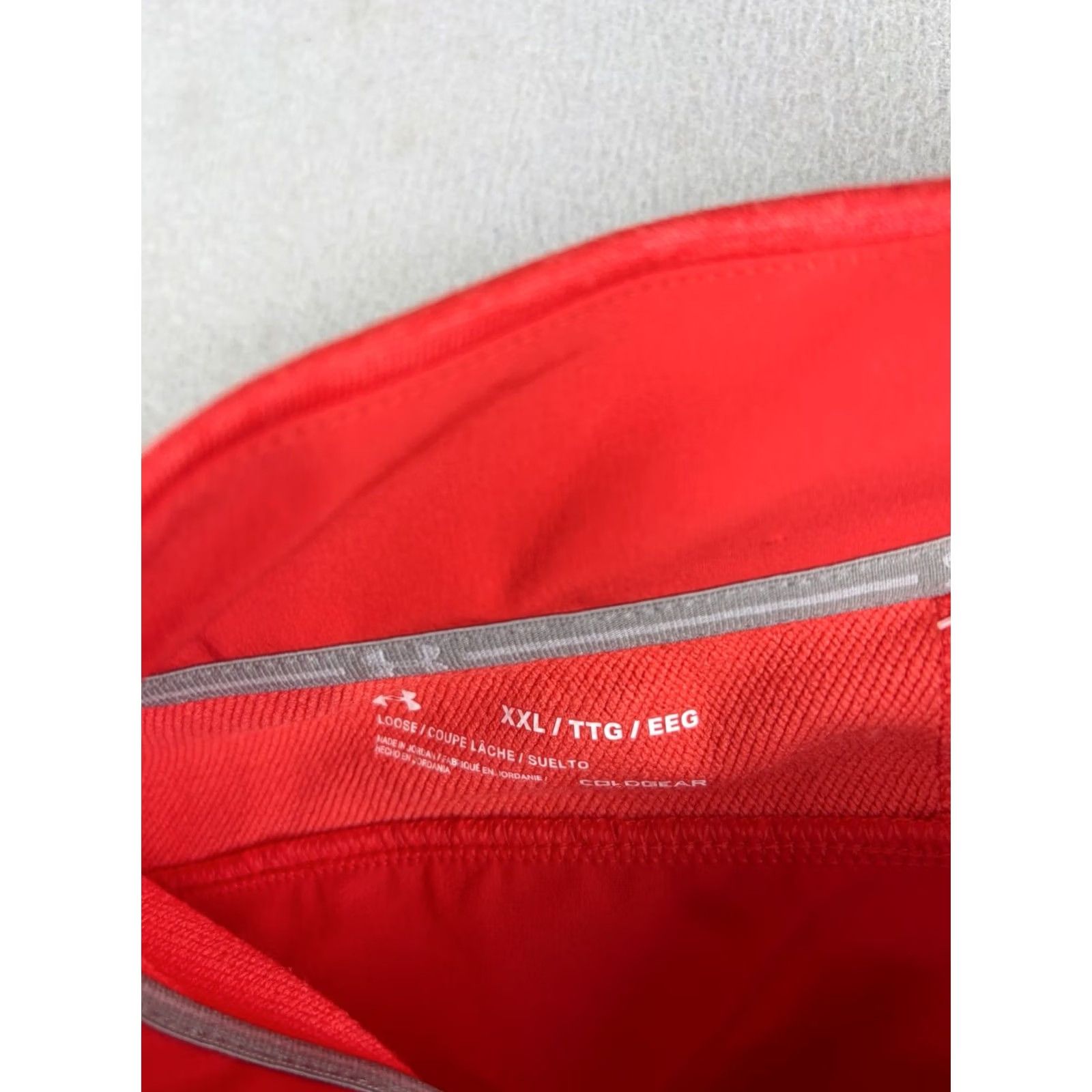 Under Armour Under Armour Pullover Mock Neck Zip Red 2XL Men’s Golf Long Sleeve Casual Performance Size US XXL / EU 58 / 5 - 4 Thumbnail