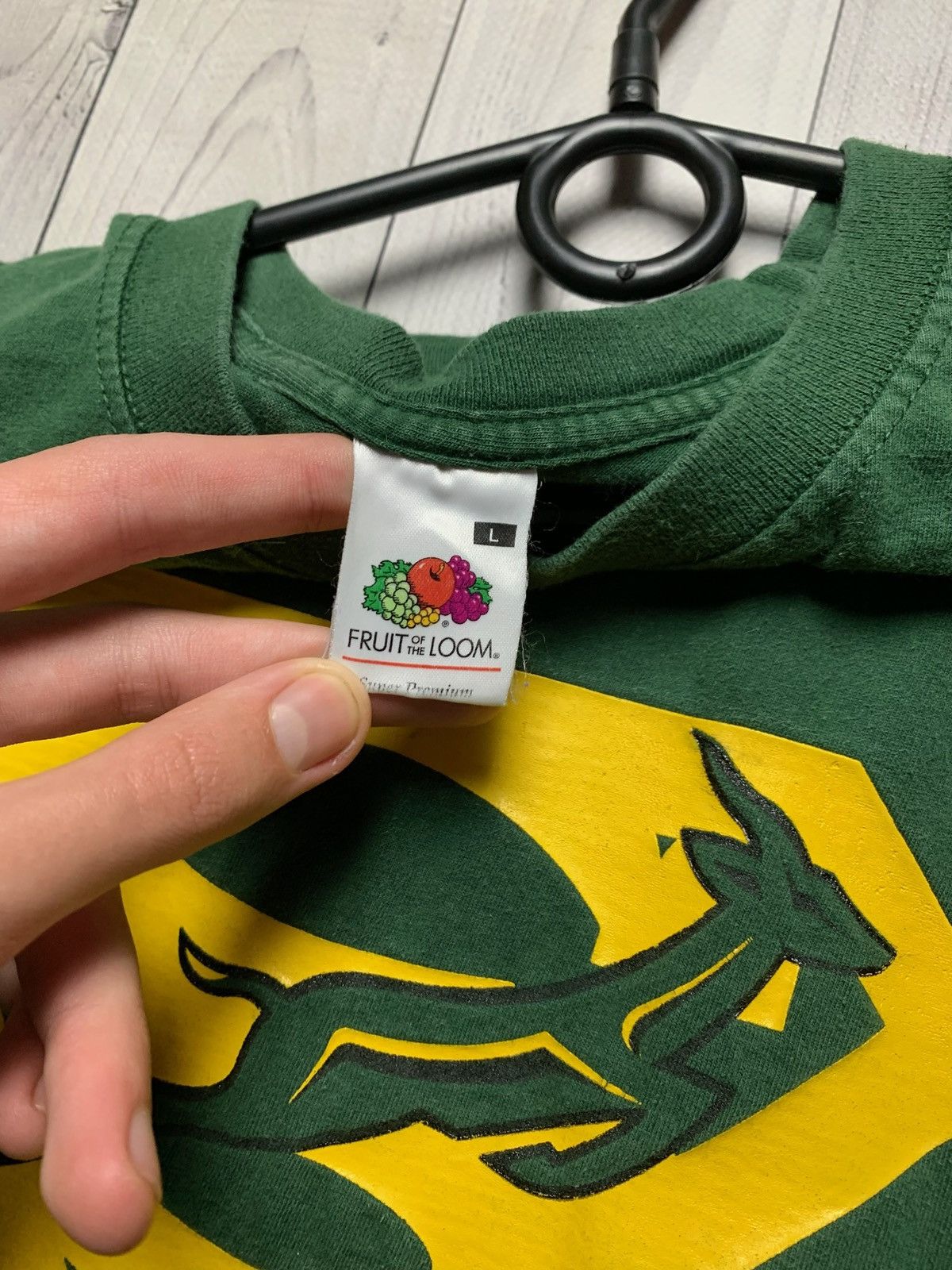 Vintage Vintage South Africa rugby tee x Superman rare 2009 L green Size US L / EU 52-54 / 3 - 4 Thumbnail
