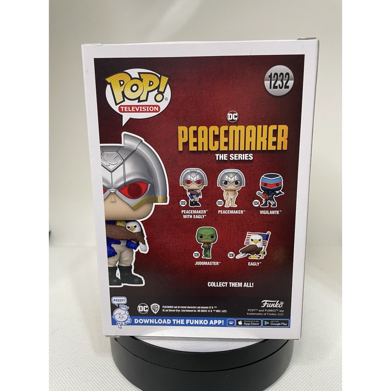 DC Comics Funko Pop! Vinyl: DC Universe - Peacemaker with Eagly #1232 Size ONE SIZE - 5 Thumbnail