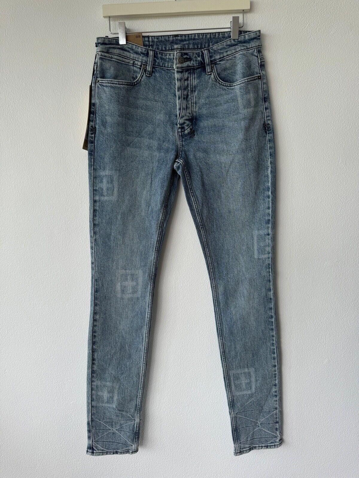 Ksubi Ksubi mens denim jean van winkle 32 blue buzzed dollar box Size US 32 / EU 48 - 1 Thumbnail