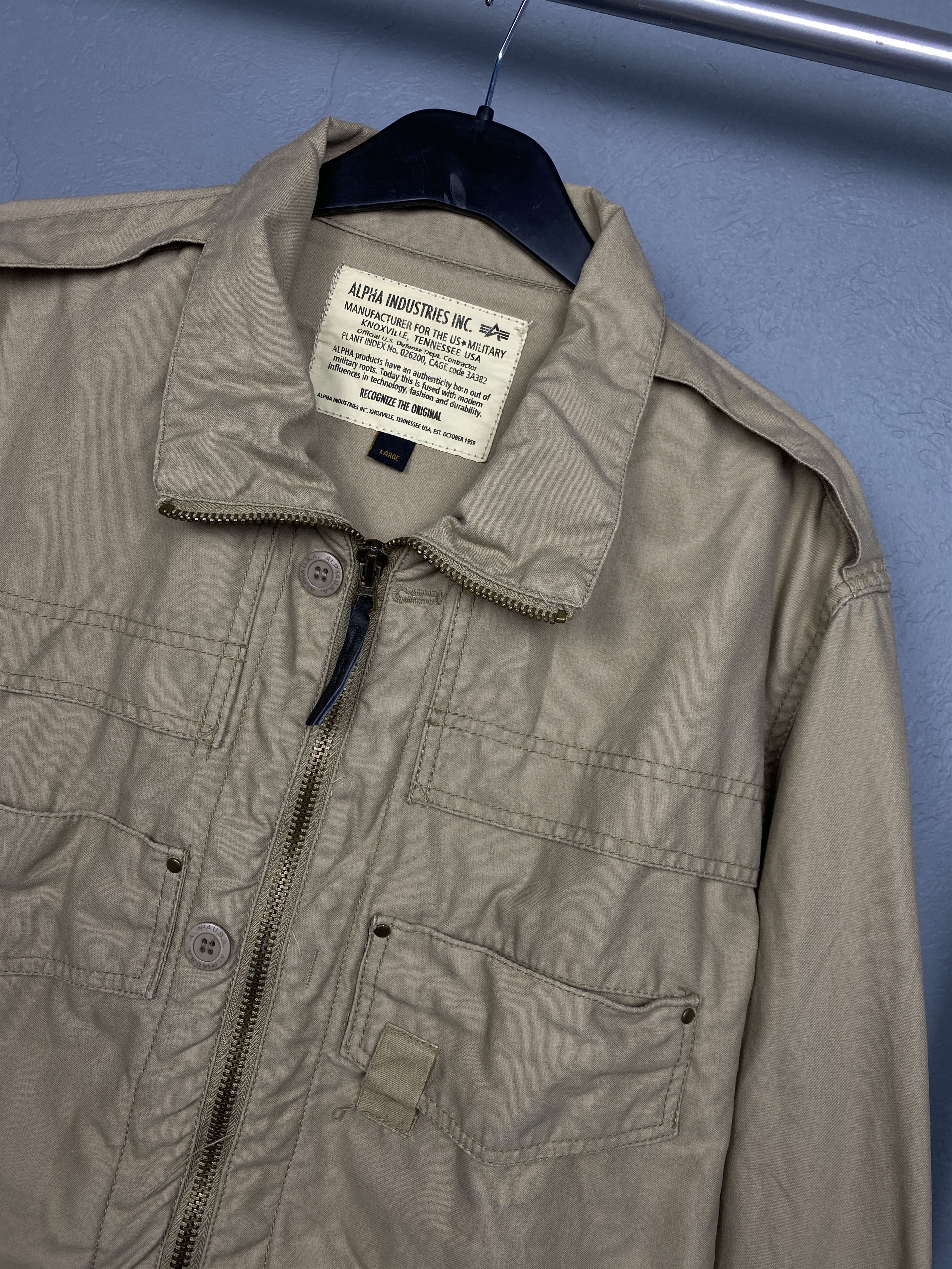 Alpha Industries Alpha Industries Vintage Military Jacket Size US L / EU 52-54 / 3 - 2 Thumbnail