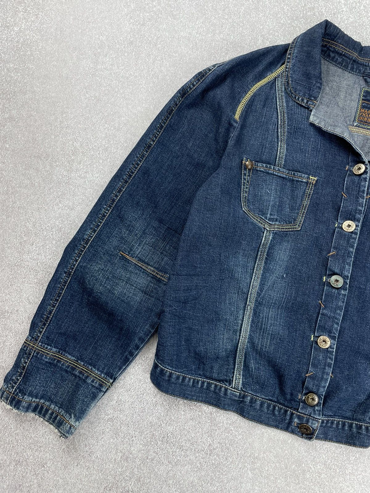 Japanese Brand × Marithe + Francois Girbaud Marithe Francois Girbaud Denim Jacket Y2k Size L / US 10 / IT 46 - 3 Thumbnail