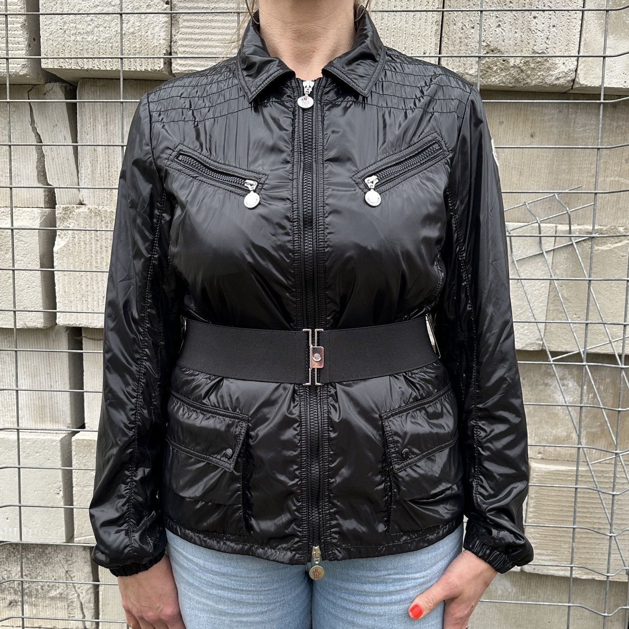Moncler Moncler Light Jacket 5 Feme Woman Nylon Moyadons Maya Coat Size XL / US 12-14 / IT 48-50 - 2 Thumbnail