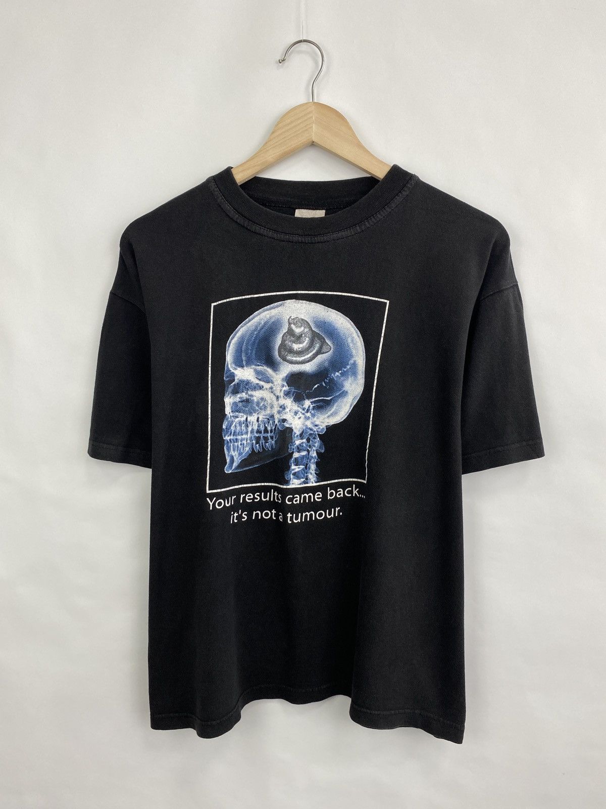 Designer 💀🇺🇸 Vintage 90s Your Results Came Back It’s Not a Tumour Size US M / EU 48-50 / 2 - 3 Thumbnail