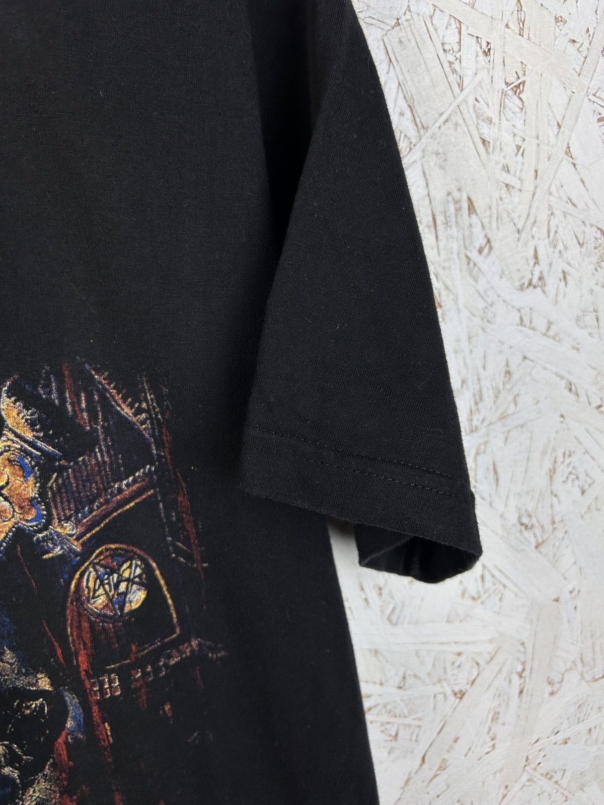 Band Tees Vintage Slayer South Of Heaven Dark Side T-Shirt In Black Size US M / EU 48-50 / 2 - 5 Thumbnail