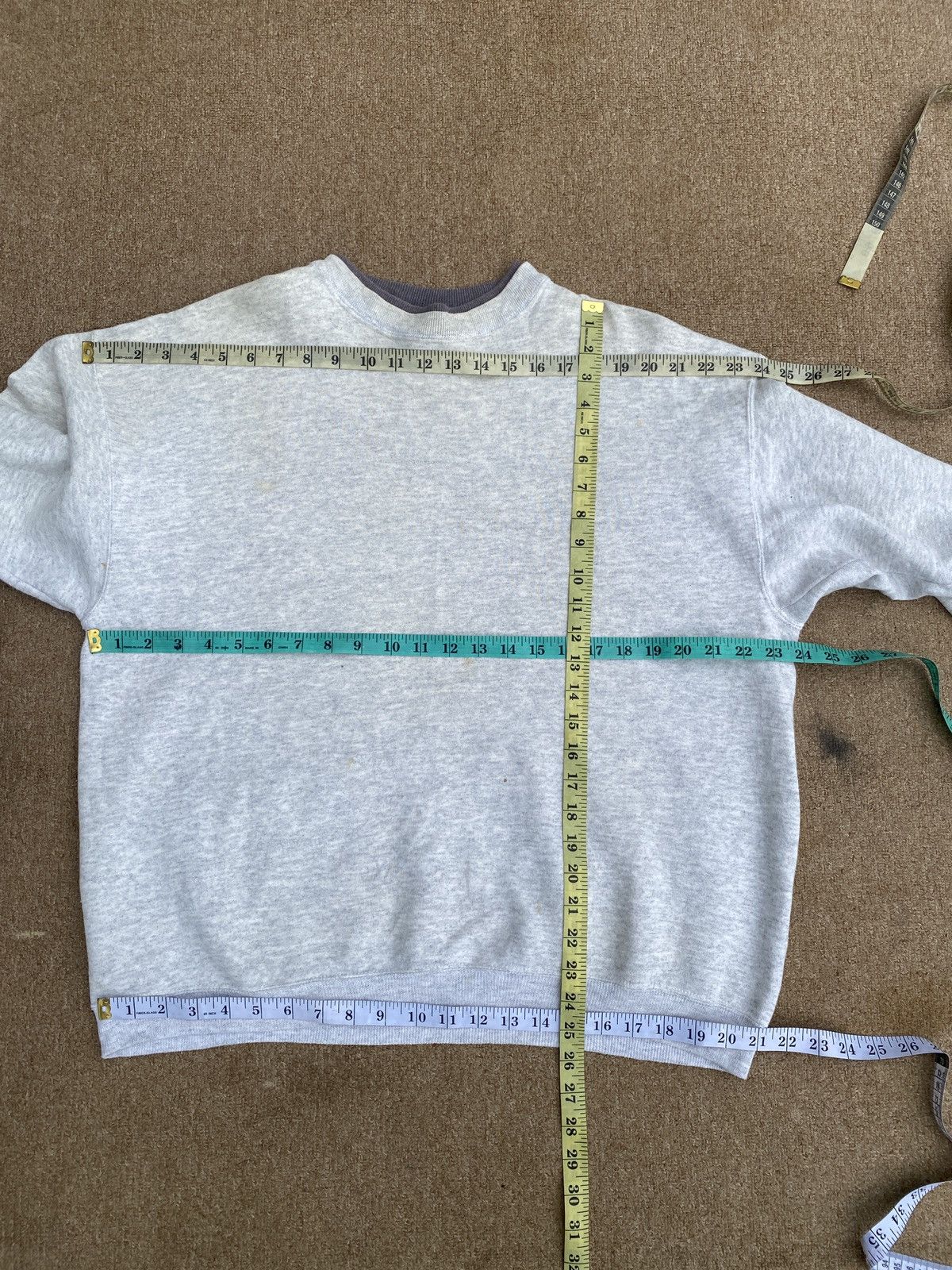 Hanes × Vintage Vintage hanes plain crewneck sweatshirt Size US L / EU 52-54 / 3 - 11 Thumbnail
