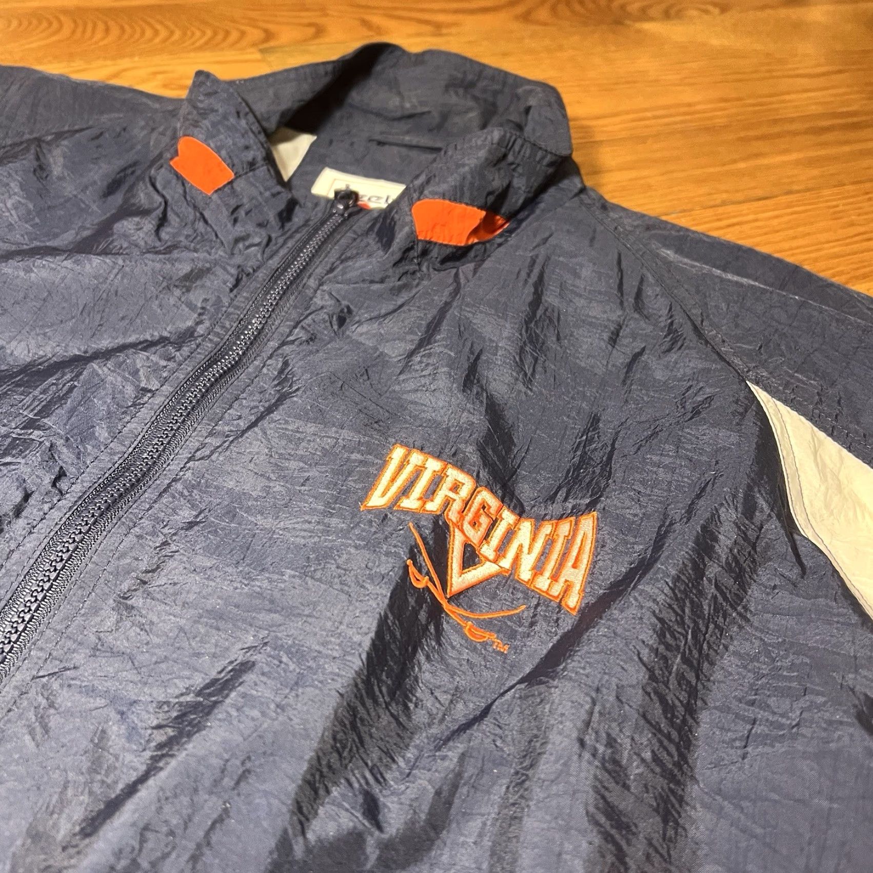 Reebok VINTAGE Reebok Windbreaker Jacket Men XL Blue 90s Logo Nylon Summer Spring Fall Sports Size US XL / EU 56 / 4 - 2 Thumbnail