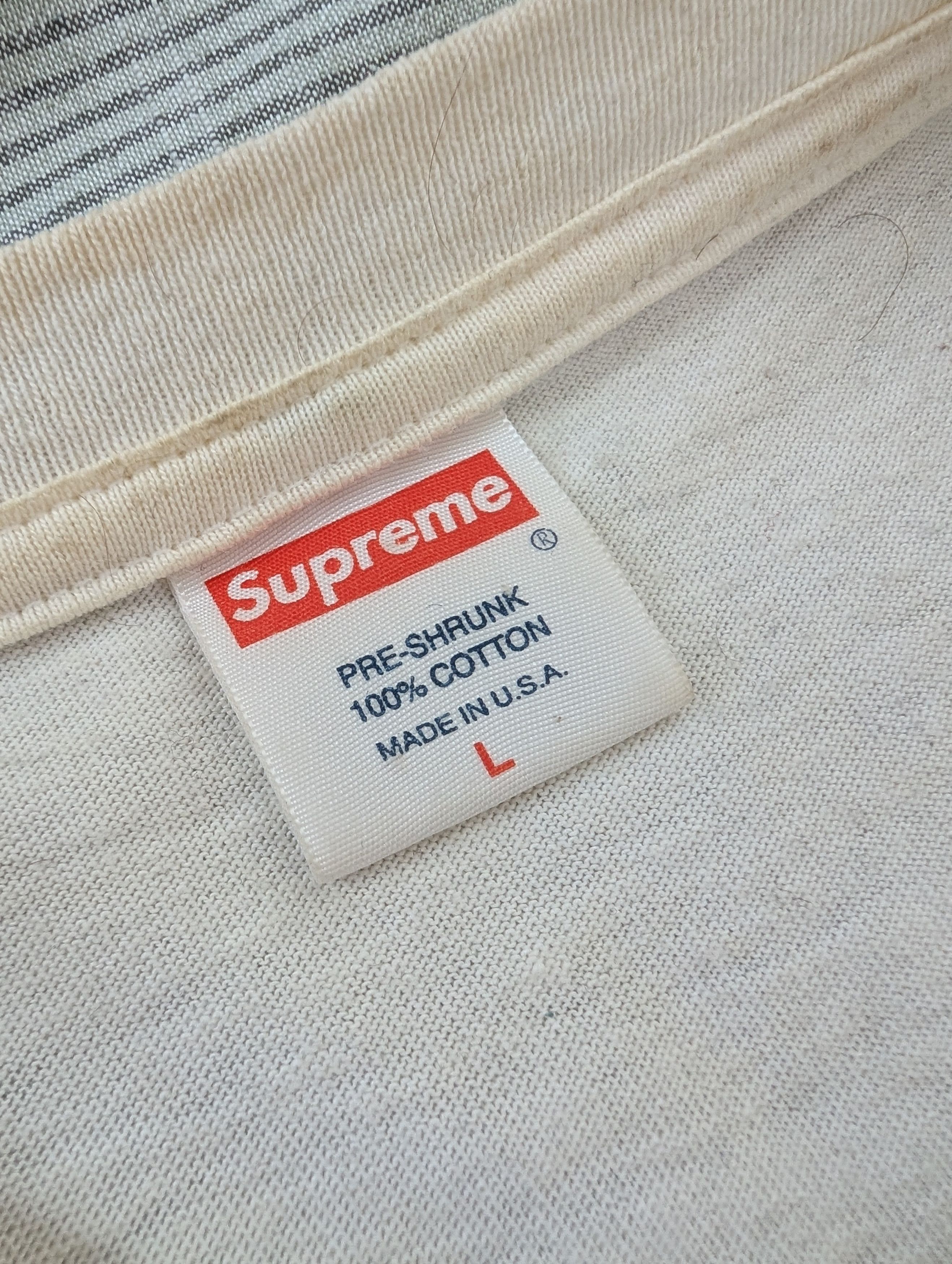 Supreme 2006 Raisin Hell supreme tee Size US L / EU 52-54 / 3 - 3 Thumbnail