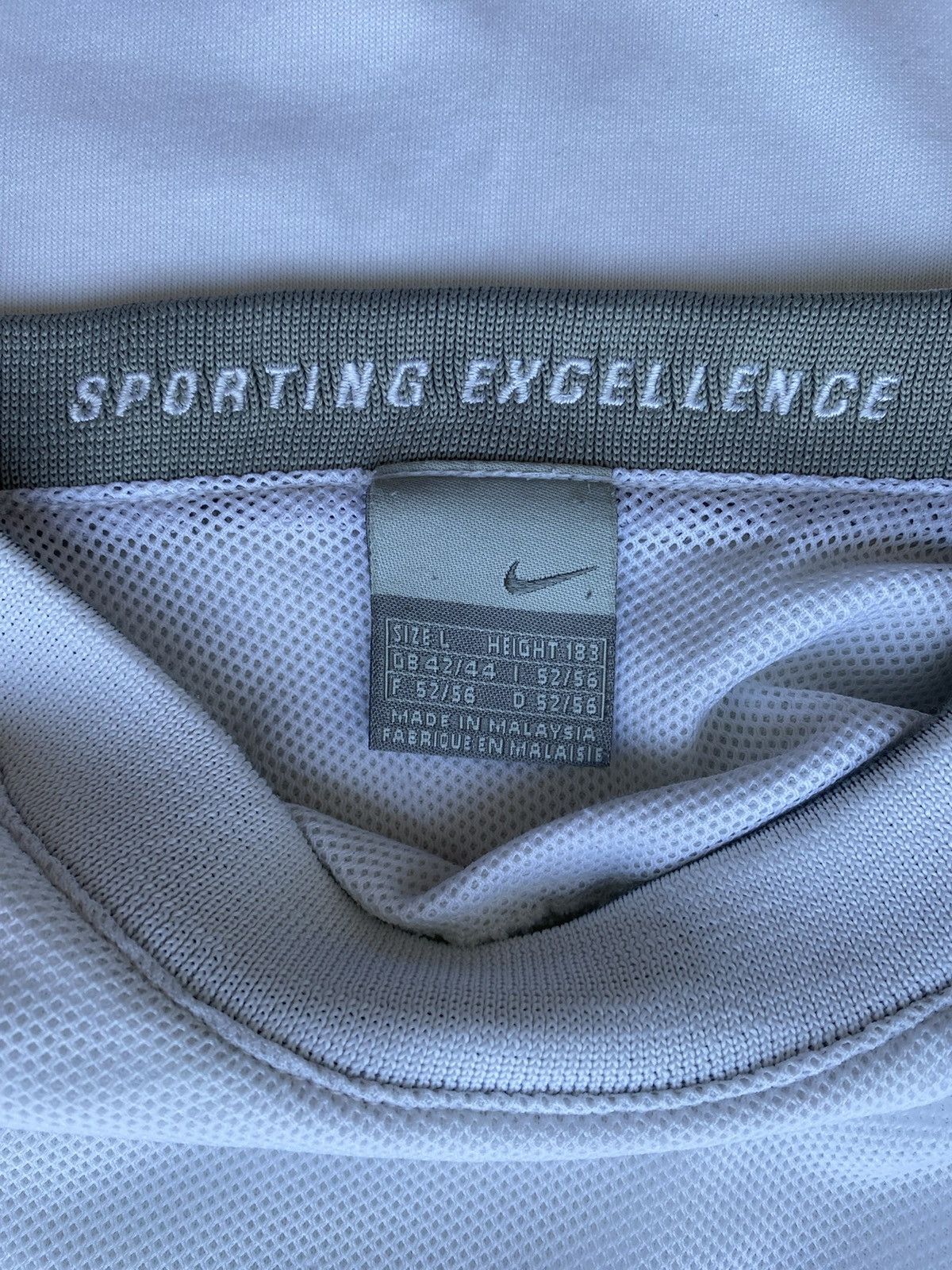 Nike × Vintage Rare nike athletic longsleeve Size US L / EU 52-54 / 3 - 3 Thumbnail