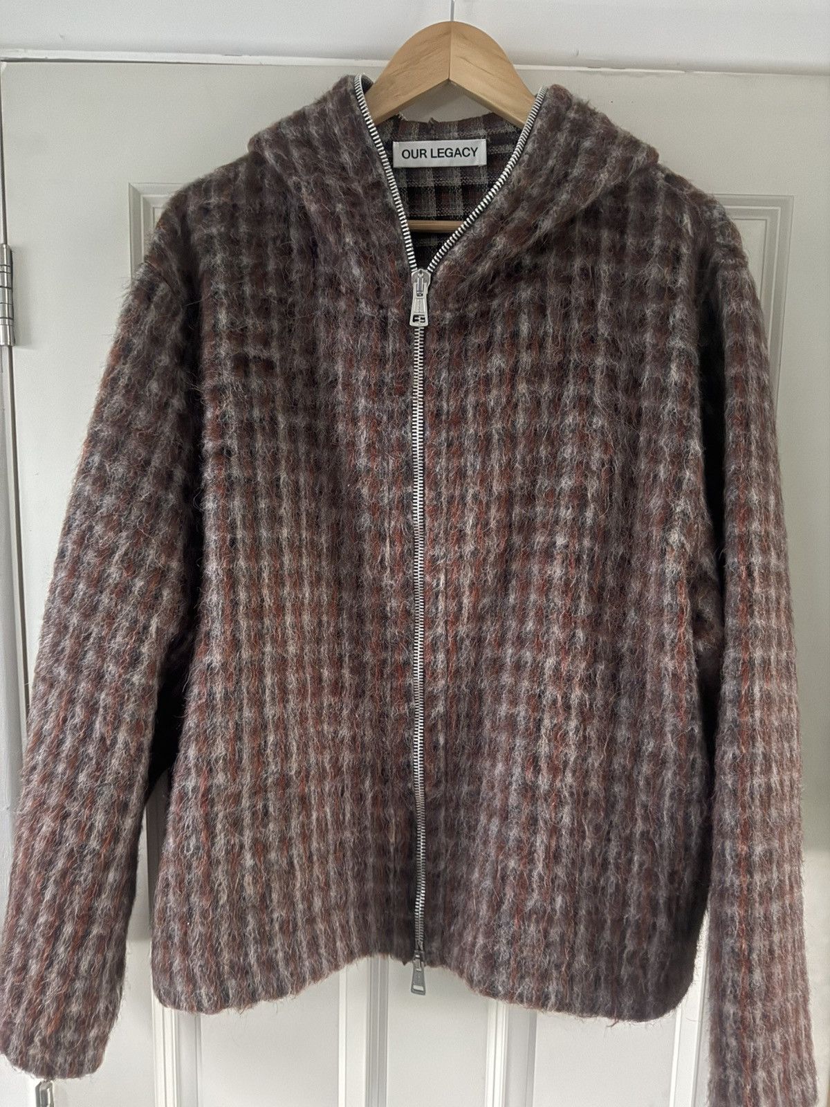 Our Legacy Full Zip Check Hoodie