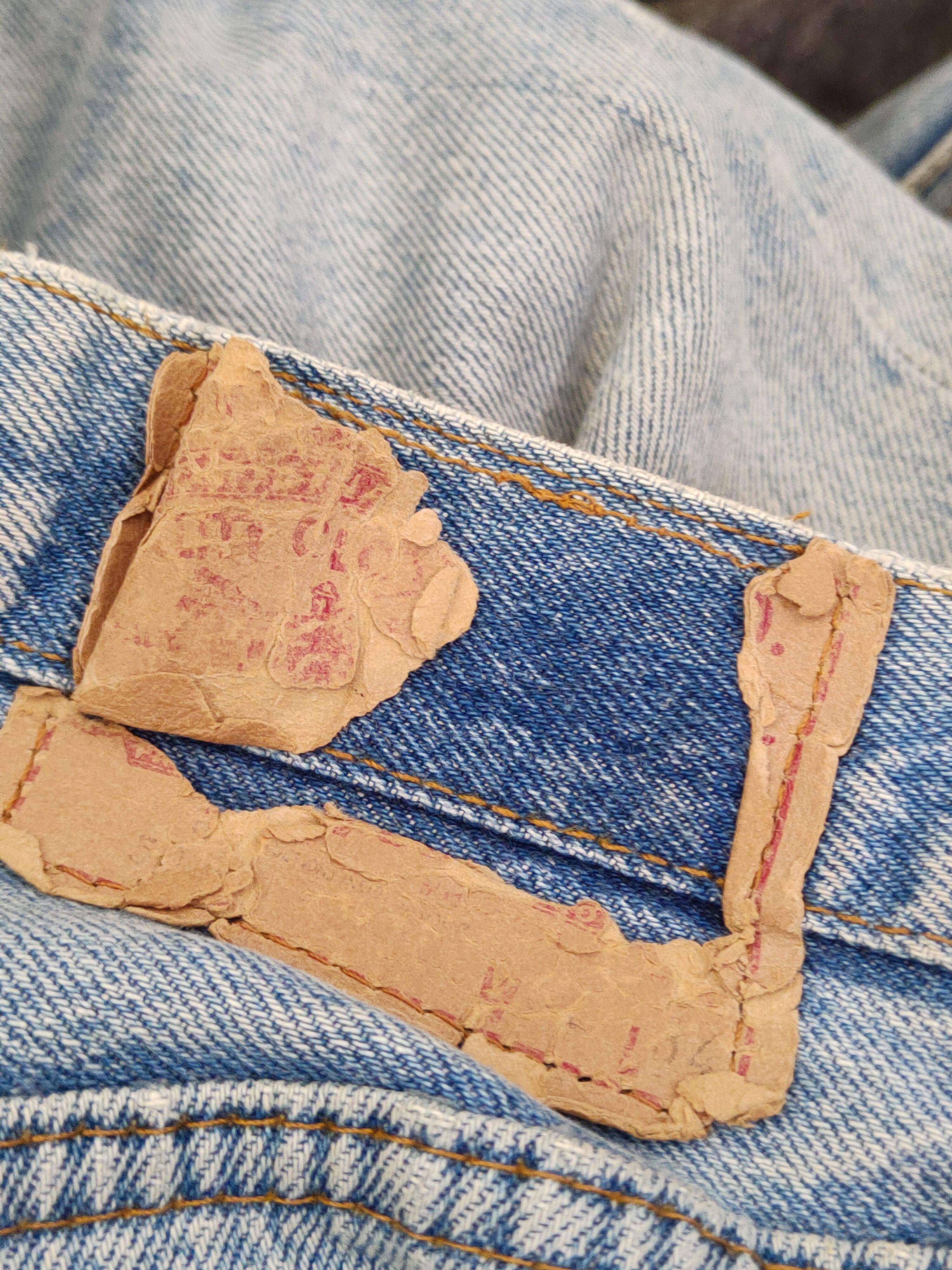 Levi's Levi's vintage faded Blue Distressed Ripped Jeans #W1837 Size US 28 / EU 44 - 14 Thumbnail