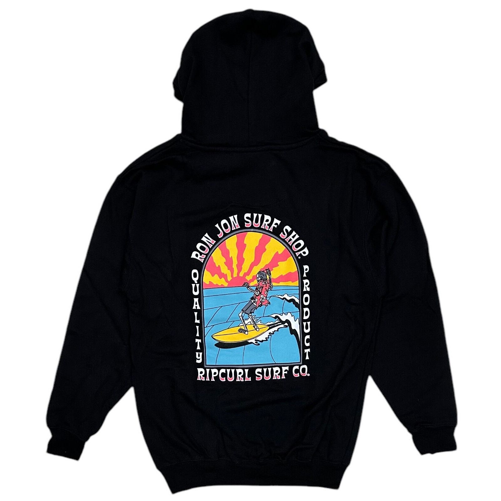 Rip Curl Rip Curl Men's X Ron Jon Shop Skelly Pullover Fleece Hoodie Size US S / EU 44-46 / 1 - 1 Thumbnail