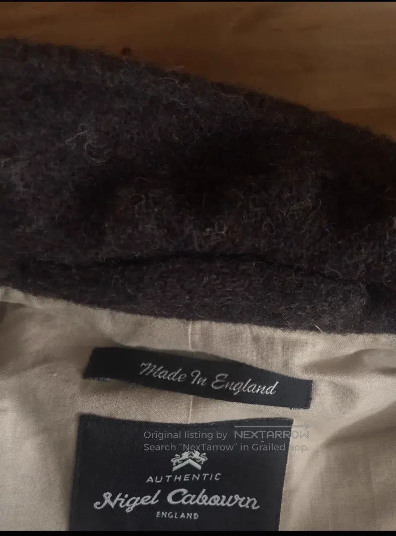 Nigel Cabourn Nigel Cabourn Herringbone Waistcoat, Dark Brown Size US S / EU 44-46 / 1 - 9 Thumbnail