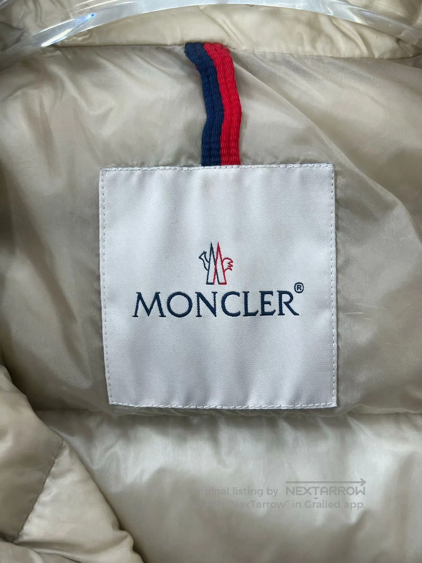 Moncler Moncler White Color Block Zipper Sleeveless Puffer Vest| Size US M / EU 48-50 / 2 - 3 Thumbnail