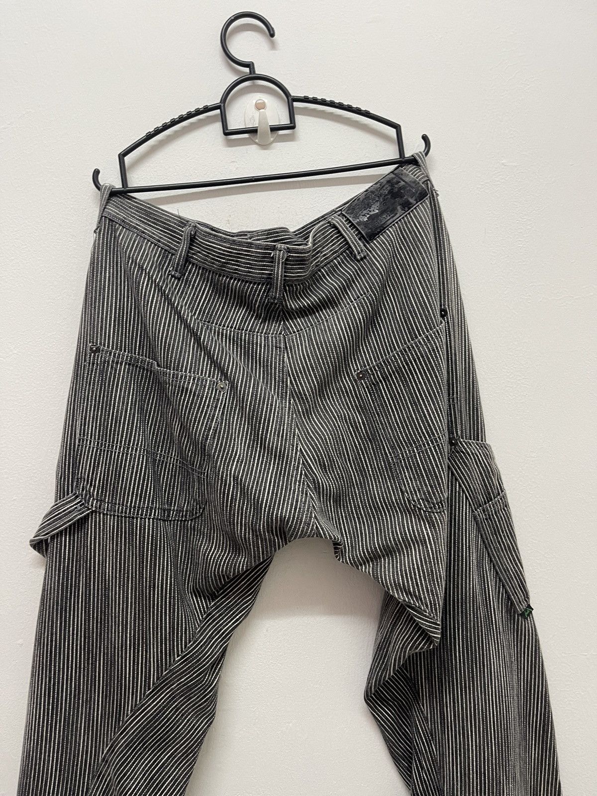 Number (N)ine Vintage Number (N)ine Hickory Pain Denim Carpenter Japan Size US 32 / EU 48 - 8 Thumbnail