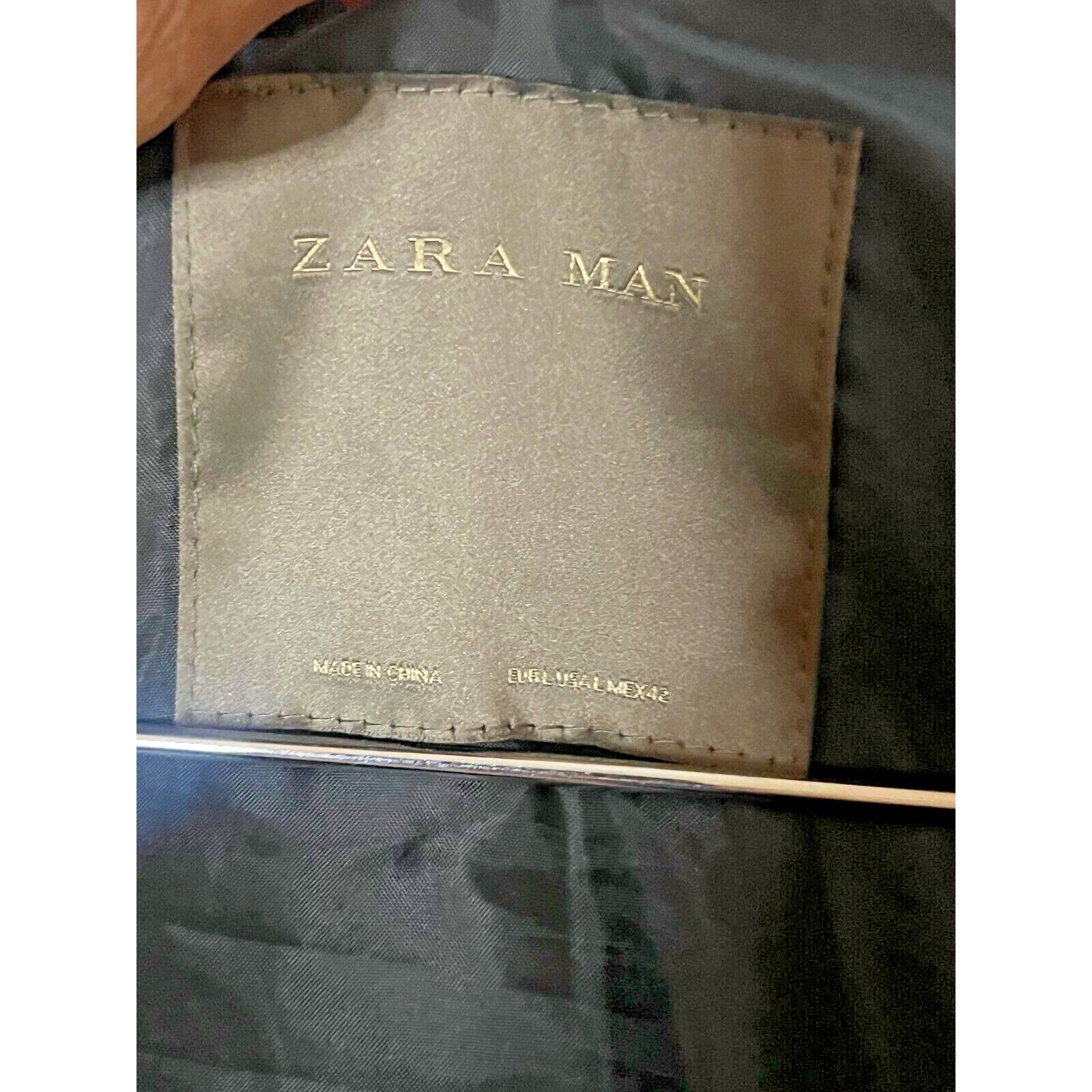 Zara Zara Authentic Lamb skin leather biker jacket mens XL Size US XL / EU 56 / 4 - 3 Thumbnail