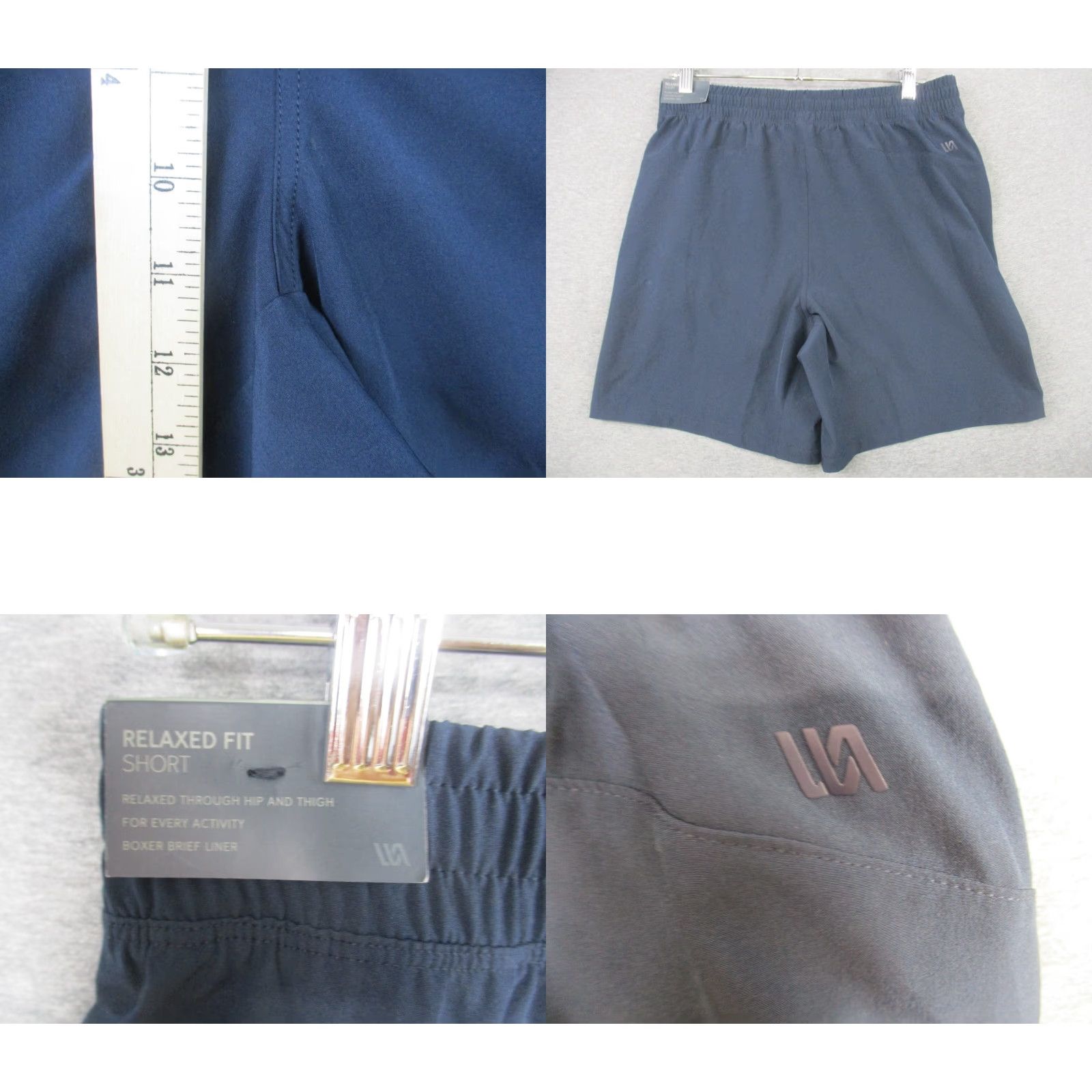Vintage VRST Relaxed Fit Shorts Men's Small Navy Quick Dry UV Protection NWT Size US 33 - 8 Thumbnail