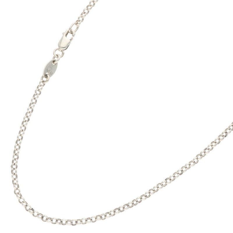 Chrome Hearts Chrome Hearts Silver R16 Roll Chain Necklace Chrome Hearts Chrome Hearts Silver R16 Roll Chain Necklace