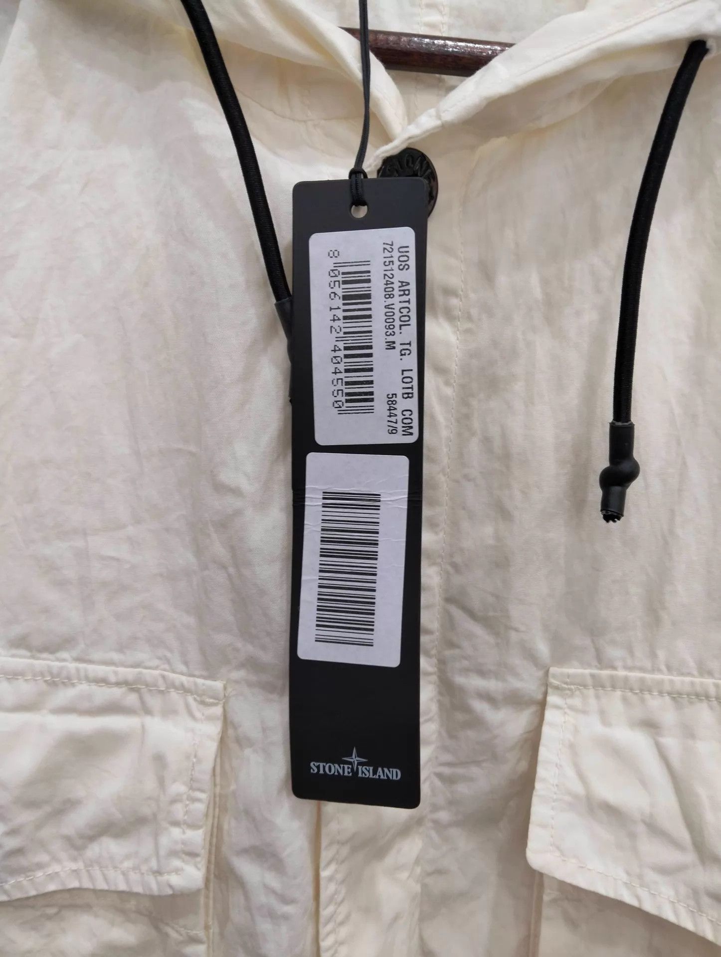 Stone Island STONE ISLAND drawstring hooded jacket M Size US M / EU 48-50 / 2 - 7 Thumbnail