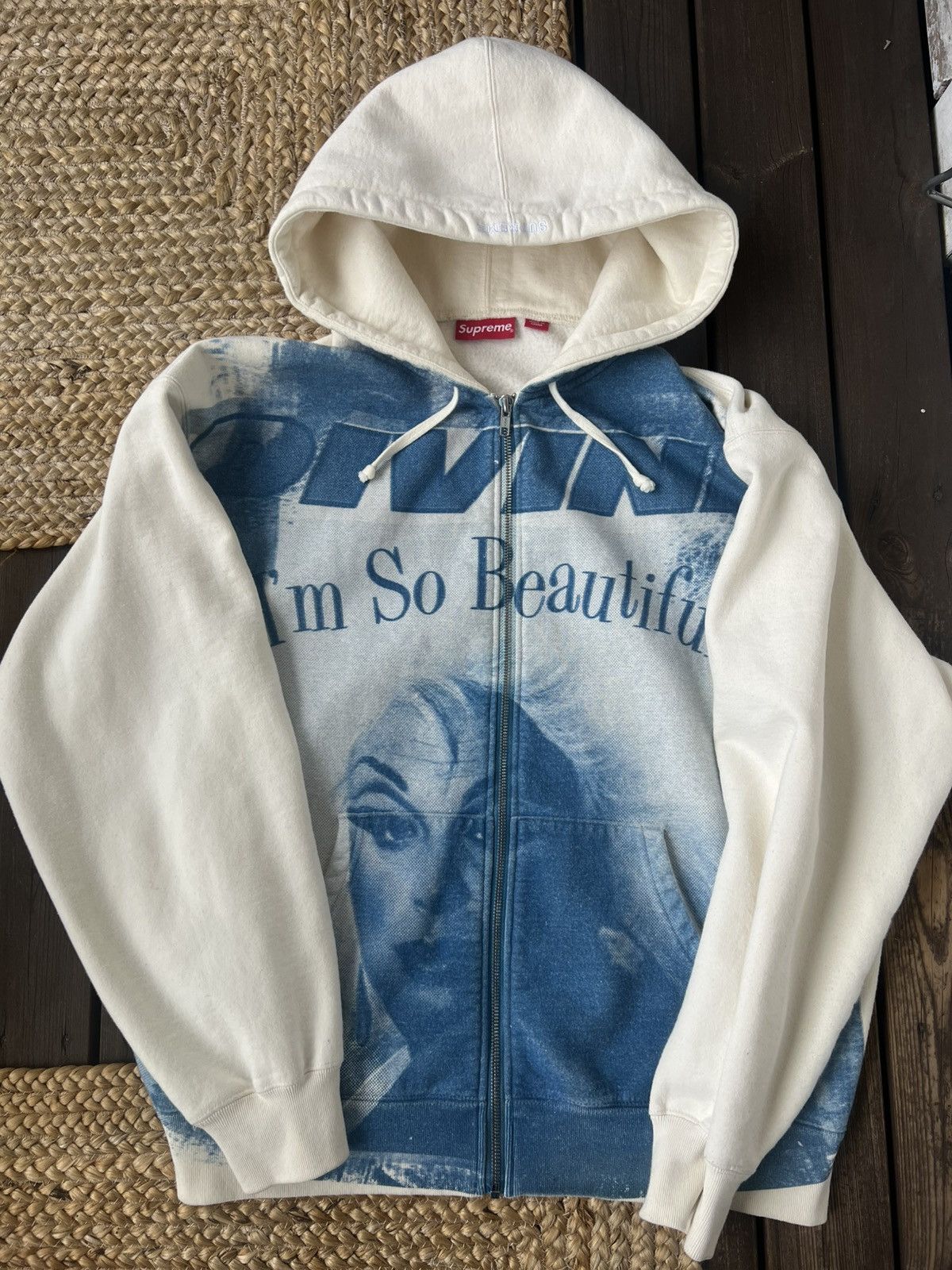 Supreme Supreme divine zip up hoodie | Grailed